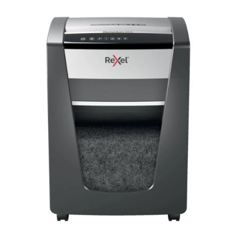 Rexel Niszczarka Momentum M515, P-5, 30L, 15 kartek, tnie na ścinki 2 x 15 mm, czarna