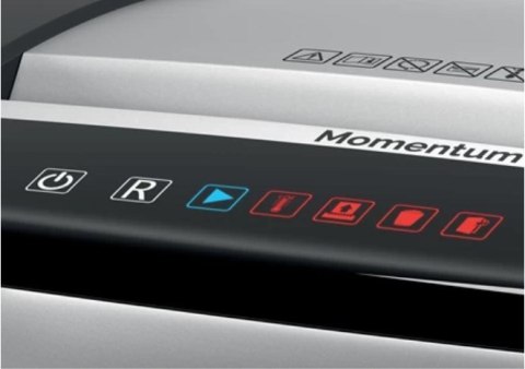 Rexel Niszczarka Momentum M515, P-5, 30L, 15 kartek, tnie na ścinki 2 x 15 mm, czarna