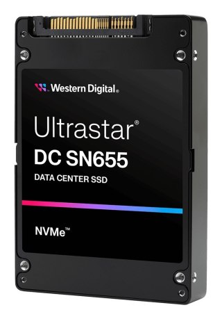 Dysk SSD SanDisk (Western Digital) SN655 61.44TB U.3 (15mm) NVMe Gen4 WUS5EC0C1ESP7Y4 (DWPD 1) TCG
