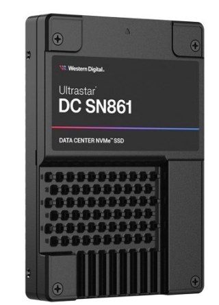 Dysk SSD SanDisk (Western Digital) SN861 6.4TB U.2 NVMe Gen5 SDS6CA264PSP9X7 (DWPD 3) TCG