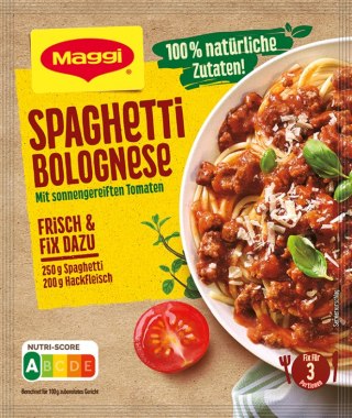 Maggi Fix Spaghetti Bolognese - 100% Naturalnych Składników 36 g