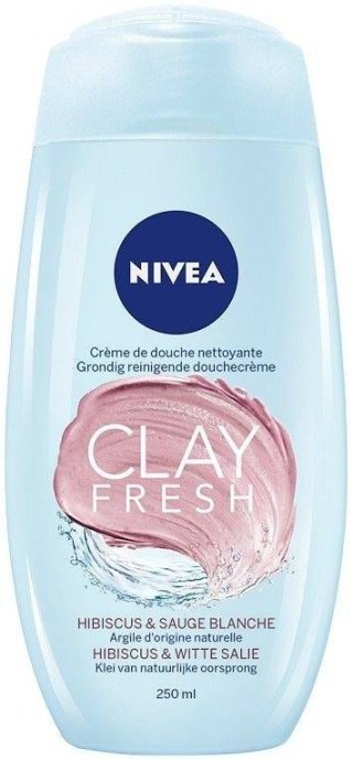 NIvea Clay Fresh Hibiscus & White Sage Żel pod Prysznic 250 ml