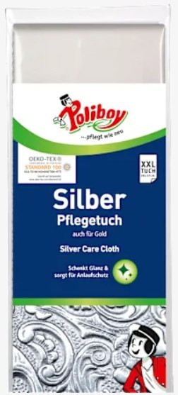 Poliboy Silber Ściereczka do Polerowania Srebra