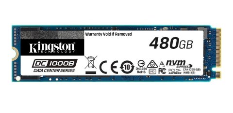 Dysk SSD Kingston DC1000B (480GB; M.2 2280; PCIe NVMe Gen3 x4; SEDC1000BM8/480G)