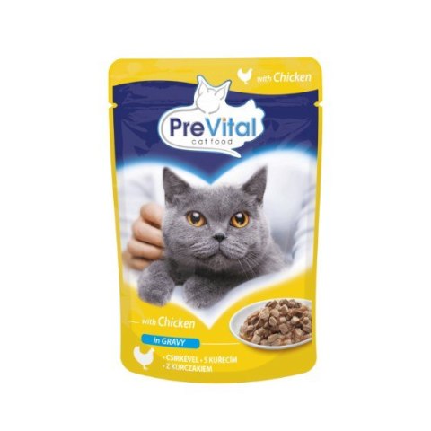 PREVITAL kurczak w sosie dla kotów 100g
