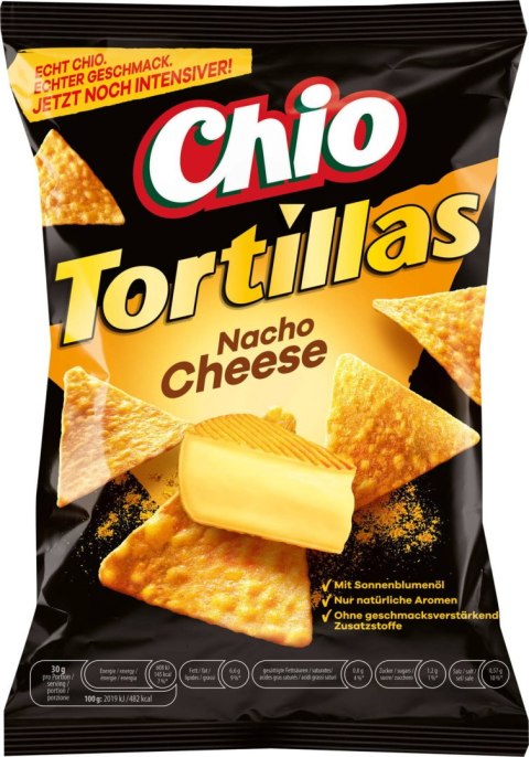 Chio Tortillas Nacho Cheese 125 g