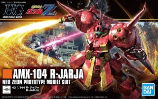 Figurka kolekcjonerska BANDAI HGUC 1/144 AMX-104 R-JARJA