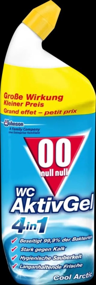 WC Aktiv Gel 4in1 Cool Arctic Żel WC750 ml