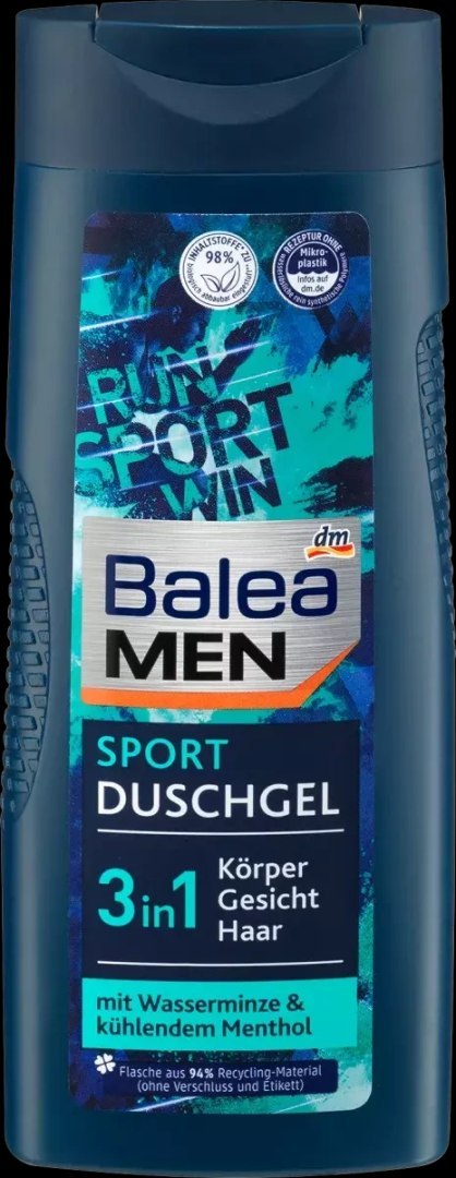 Balea Men 3in1 Sport Żel pod Prysznic 300 ml