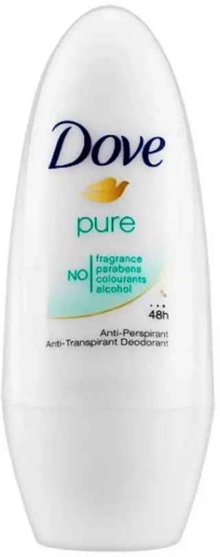 Dove Pure Antyperspirant Roll-on 50 ml