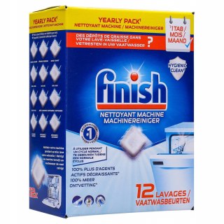Finish Tabletki do Czyszczenia Zmywarki 12 szt.