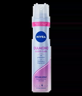 Nivea Diamond Gloss Care 4 Lakier do Włosów 250 ml
