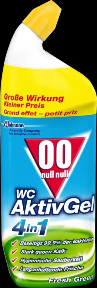 Nul nul WC Aktiv Gel 4in1 Fresh Green Żel WC 750 ml
