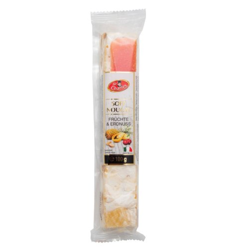 SirCharles Biały Nugat Owoce i Orzechy 100 g