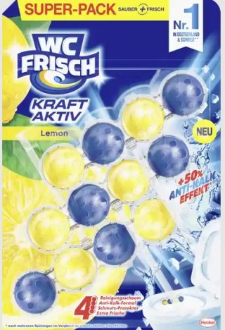 WC Frisch Reiniger Kraft-Aktiv Lemon 3 szt.