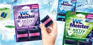 WC Meister Aktiv Kraft 2 in 1 Grunes 2x 50 g