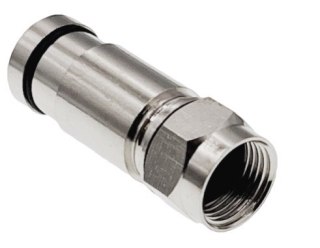 Alantec Złącze F kompresyjne RG6, średnica tulei wewnętrznej 4.80 mm (0,1) (WTR480)