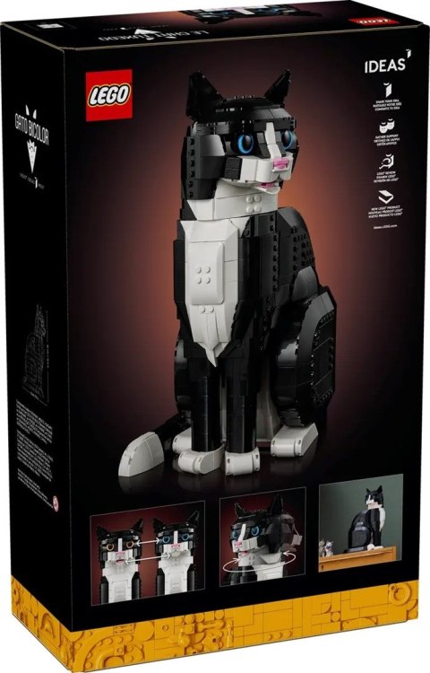 LEGO Ideas 21349 Biało - Czarny kot