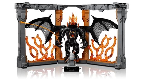 LEGO Icons 10367 Władca pierścieni: Book nook z Balrogiem