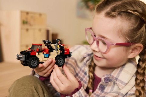 Lego 76972 Jurassic World - Ucieczka terenówką przed raptorem