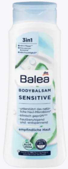 Balea Sensitive Aloe Vera Balsam do Ciała 400 ml