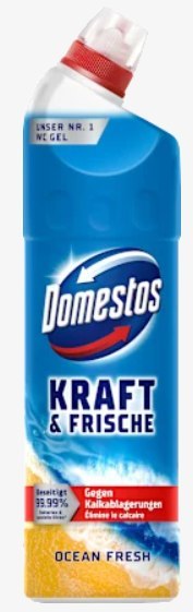 Domestos Aktiv Kraft Ocean Fresh Żel WC 750 ml DE