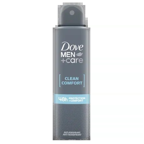 Dove Men Clean Comfort Antitranspirant Spray 150 ml
