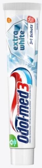 Odol med 3 Extra White Pasta do Zębów 75 ml