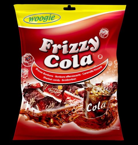 Woogie Frizzy Cola Cukierki Musujące 170 g