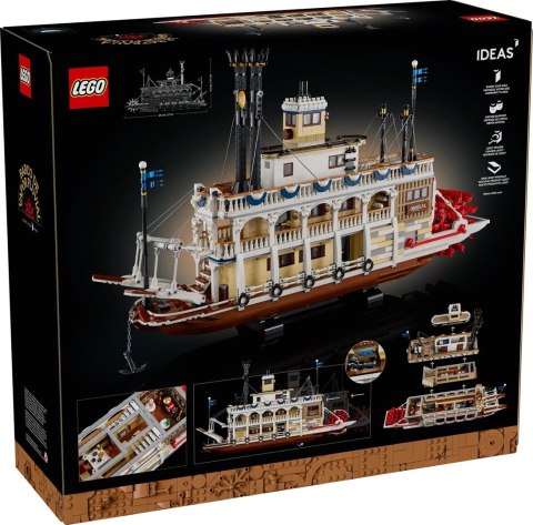 LEGO 21356 Ideas - Parowiec rzeczny