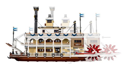 LEGO 21356 Ideas - Parowiec rzeczny