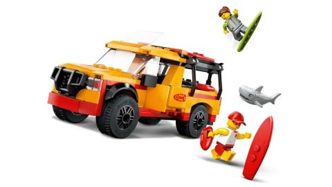 LEGO CITY 60453 Furgonetka ratowników plażowych