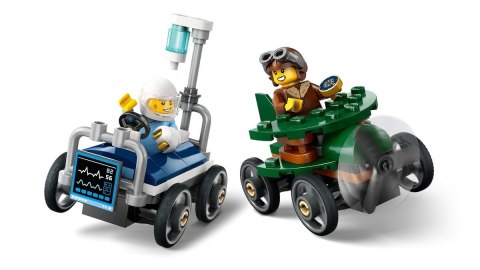 LEGO CITY 60459 Samolot kontra łóżko szpitalne