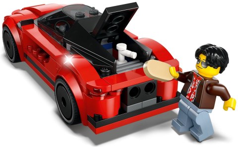 LEGO CITY 60448 Czerwony samochód sportowy