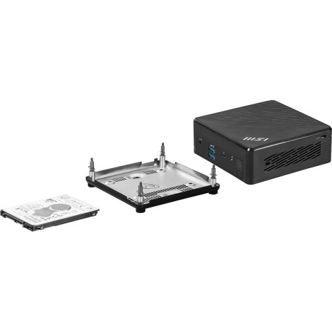 MSI Cubi 5 12M-001EU i7-1255U 16GB SSD512GB M.2 Win11 Pro Black (WYPRZEDAŻ)